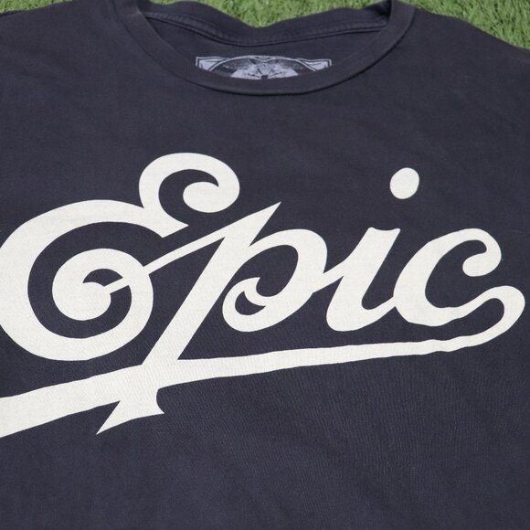 Archive Epic Records Brand T-Shirt Size Large - Picture 3 of 8